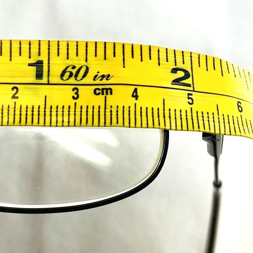 Eye Q Eyeglasses Metal Frames Black Oval SW 314 Vtg Womens Small 45 - 18 - 141
